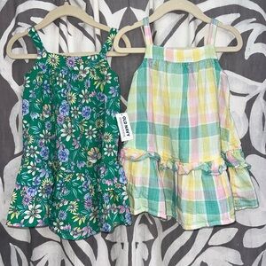 Set of Two Ruffle Spring Dresses